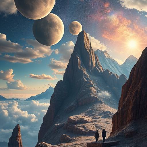 Surreal artistic composite image created using elements shot in various Lumi&egrave;re Studios spaces, combining disparate themes into a unified dreamscape.